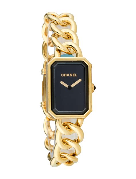 chanel premiere watch price gold|chanel premiere watch gold.